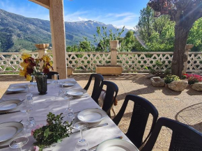 Villa avec vue panoramique sur les montagnes